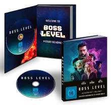Boss Level (Ultra HD Blu-ray &amp; Blu-ray im Mediabook), 1 Ultra HD Blu-ray und 1 Blu-ray Disc