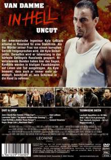 In Hell: Rage Unleashed, DVD