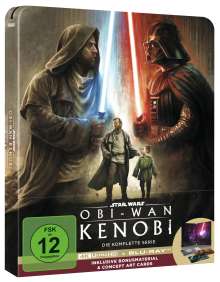 Obi-Wan Kenobi (Ultra HD Blu-ray &amp; Blu-ray im Steelbook), 2 Ultra HD Blu-rays und 2 Blu-ray Discs