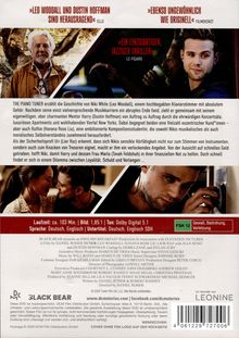 „LEO WOODALL UND DUSTIN HOFFMAN SIND HERAUSRAGEND“, „EIN EINZIGARTIGER, JAZZIGER THRILLER“, "FSK 12 Gewalt, Bedrohung, Verletzung“.
