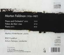 Morton Feldman (1926-1987): Piano and Orchestra, CD