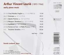 Arthur Lourie (1892-1966): Klavierwerke, CD