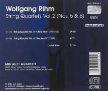 Wolfgang Rihm (geb. 1952): Streichquartette Vol.2, CD
