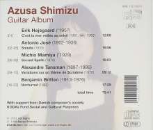 Azusa Shimizu - Guitar Album, CD
