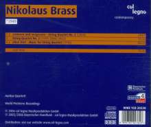 Nikolaus Brass (geb. 1949): Streichquartette Vol.1, CD