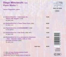 Diego Minciacchi (geb. 1955): Klavierwerke Vol.1, CD
