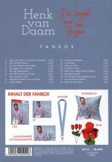 Henk Van Daam: Du liegst mir im Herzen (limitierte Fanbox), 1 CD, 1 DVD und 1 Merchandise