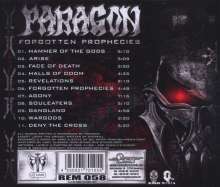 Paragon (Metal): Forgotten Prophecies, CD