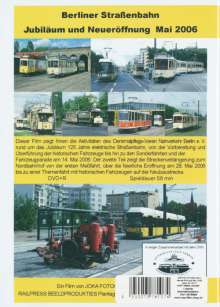 Berliner Straßenbahn - Jubiläum und Neueröffnung Mai 2006, DVD