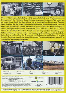 Alles Bahnpost - Frankfurt (Main) - Mainz - Koblenz - Bonn - Köln - Gera - Leipzig - Berlin, DVD