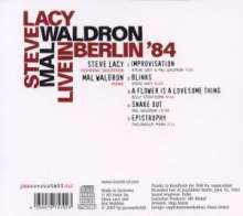 Mal Waldron &amp; Steve Lacy: Live In Berlin 1984, CD