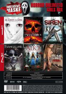 Horror Unlimited Girls Box (6 Filme auf 2 DVDs), 2 DVDs