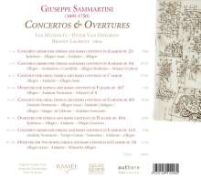 Giuseppe Sammartini (1695-1750): Concerti &amp; Ouvertüren, CD