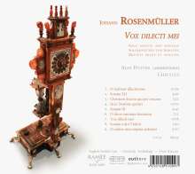 Johann Rosenmüller (1619-1684): Vox Dilecti Mei - Solomotetten &amp; Sonaten, CD