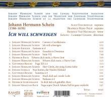 Johann Hermann Schein (1586-1630): Geistliche Werke - "Ich will schweigen", CD