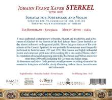 Johann Franz Xaver Sterkel (1750-1817): Violinsonaten, CD