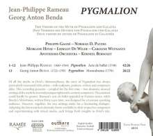 Jean Philippe Rameau (1683-1764): Pygmalion (Acte de Ballet), CD