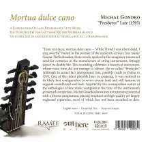 Michal Gondko - Mortua dulce cano, CD