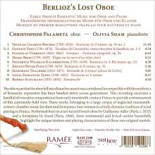 Christopher Palameta &amp; Olivia Sham - Berlioz's Lost Oboe, CD