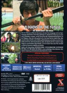 9 Deaths of the Ninja (Blu-ray &amp; DVD im Mediabook), 1 Blu-ray Disc und 1 DVD