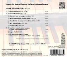 Cecile Mansuy - Capriccio sopra il genio del Bach giovanissimo, CD