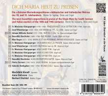 Dich Maria heut zu Preisen - Die schönsten Marienkompositionen des 18. &amp; 19. Jahrhunderts, CD
