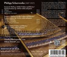 Philipp Scharwenka (1847-1917): Violinsonaten op.110 &amp; 114, CD