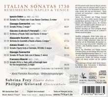 Sabrina Frey &amp; Philippe Grisvard - Italian Sonatas 1730, CD