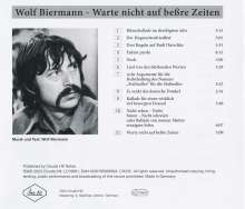Wolf Biermann: Warte nicht auf bessre Zeiten, CD