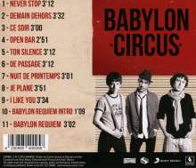 Babylon Circus: Never Stop, CD