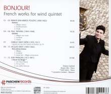 Antares Quintett - Bonjour! (French works for wind quintet), CD