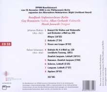 Johannes Brahms (1833-1897): Konzert für Violine, Cello &amp; Orchester h-moll op.102, CD