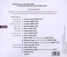 Cantango Berlin - Tangokonzert in der Berliner Philharmonie, CD