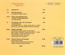 Rudolf Hindemith (1900-1974): Rudolf Hindemith Edition Vol.1, CD