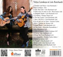 Lulo Reinhardt &amp; Yuliya Lonskaya: Gypsy Meets Classic: Live At Neidecks No. 4, CD