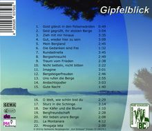 Sächsischer Bergsteigerchor "Kurt Schlosser" Dresden: Gipfelblick, CD