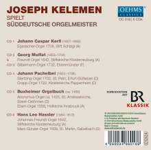 Süddeutsche Orgelmeister, 6 CDs