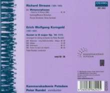 Erich Wolfgang Korngold (1897-1957): Sextett für Streicher op.10, CD