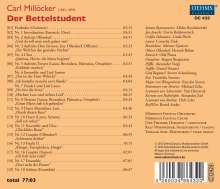 Carl Millöcker (1842-1899): Der Bettelstudent (gekürzte Fassung), CD