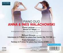 Franz Lachner (1803-1890): Nonett für Klavier 4händig (arrangiert von Richard Strauss), CD