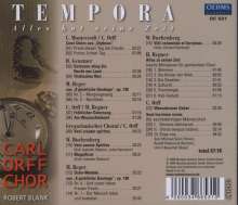 Carl Orff Chor - Tempora, CD