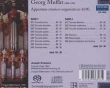 Georg Muffat (1653-1704): Apparatus musico-organisticus, 2 Super Audio CDs