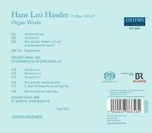 Hans Leo Hassler (1564-1612): Orgelwerke, Super Audio CD