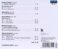 Clemens Berg,Klavier, CD