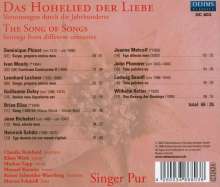 Singer Pur - Das Hohelied der Liebe, CD