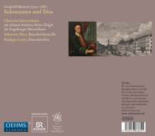 Leopold Mozart (1719-1787): Trios für Cembalo,Violine,Cello (Eisen XI Nr.1-3), 2 CDs
