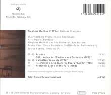 Siegfried Matthus (1934-2021): Ariadne - Dithyrambos für Bariton &amp; Orchester, CD
