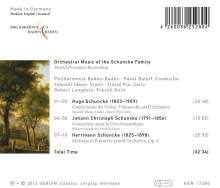 Orchestral Music of the Schuncke Family, CD
