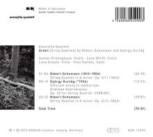 György Kurtag (geb. 1926): Officium breve in memoriam Andreae Szervanskzy op.28 für Streichquartett, CD