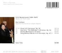 Felix Mendelssohn Bartholdy (1809-1847): Klavierwerke zu 4 Händen, CD